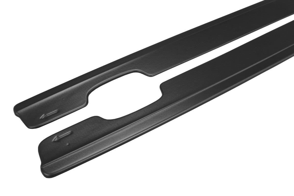 Maxton Design Street+ Seitenschweller Leisten passend für BMW M3 E46 Coupe schwarz Hochglanz