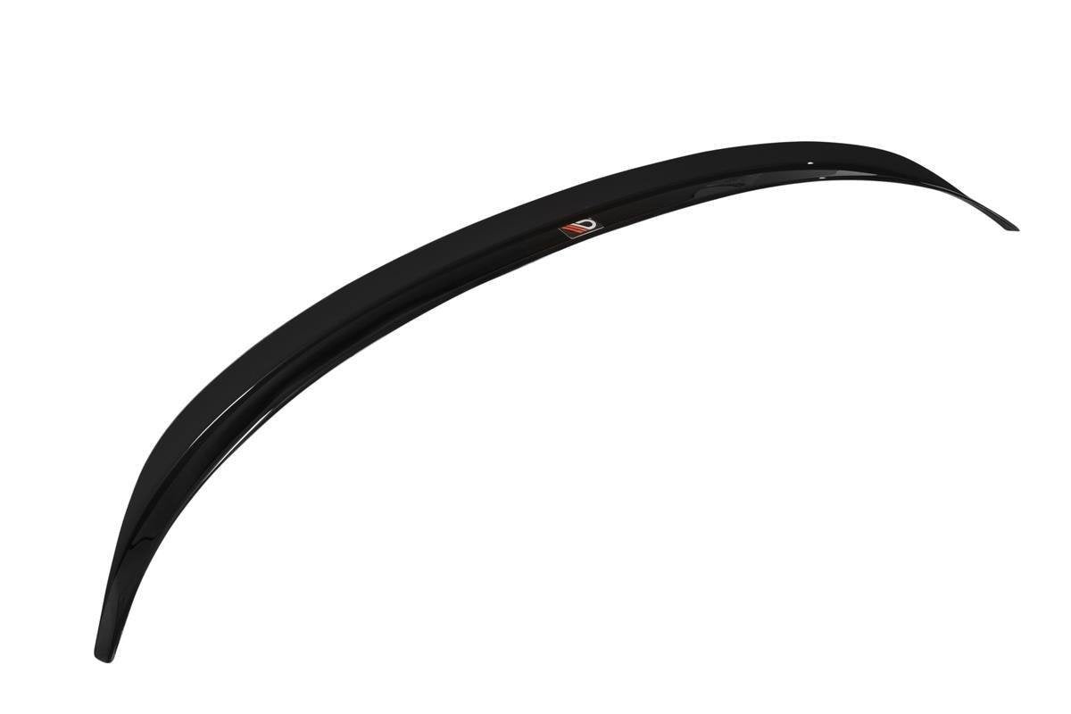 Maxton Design Spoiler CAP passend für Renault Clio Mk4 schwarz Hochglanz