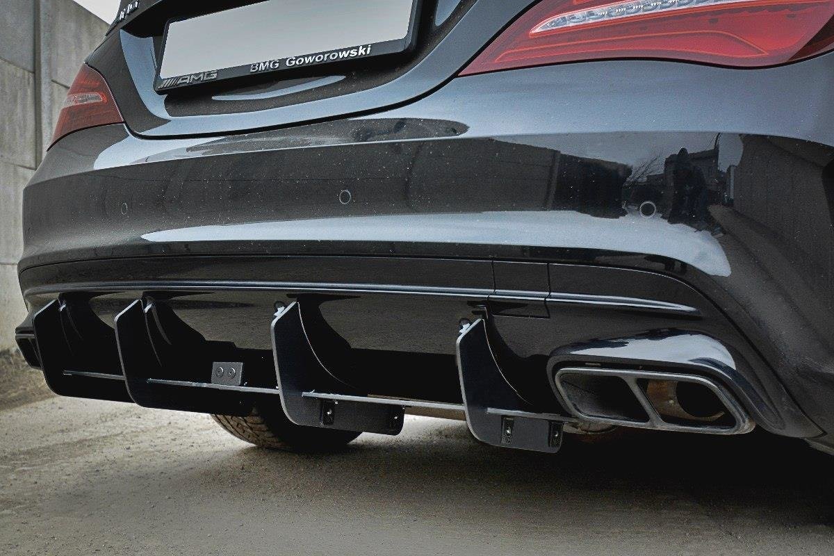 Maxton Design Heckschürze V.2 passend für Mercedes CLA A45 AMG C117 Facelift