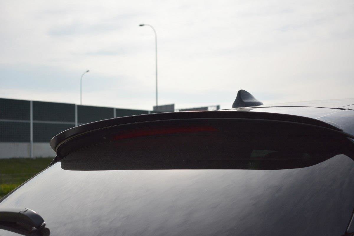 Maxton Design Spoiler CAP passend für Alfa Romeo Stelvio Mk1 schwarz Hochglanz