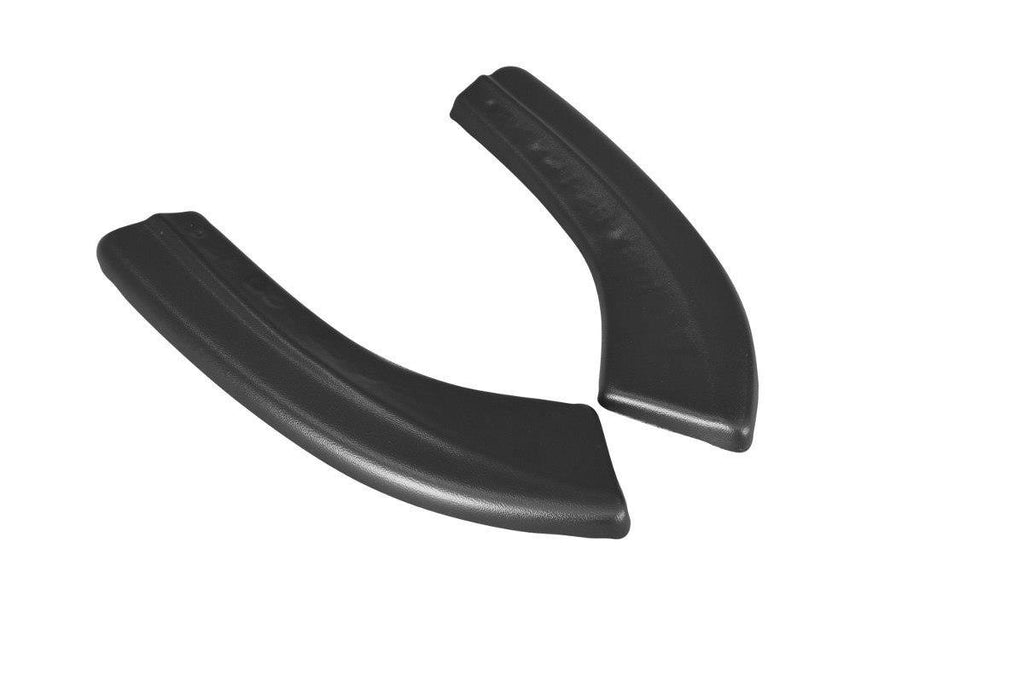 Maxton Design Heck Ansatz Flaps Diffusor passend für Skoda Rapid Spaceback schwarz Hochglanz