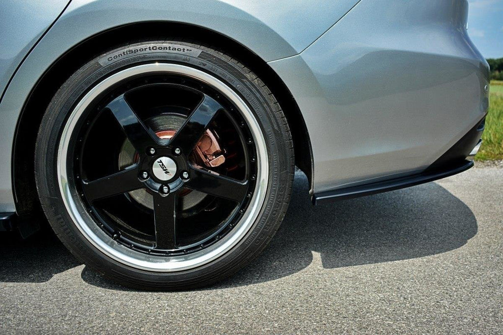 Maxton Design Heck Ansatz Flaps Diffusor für Mazda 6 GJ (Mk3) Carbon Look