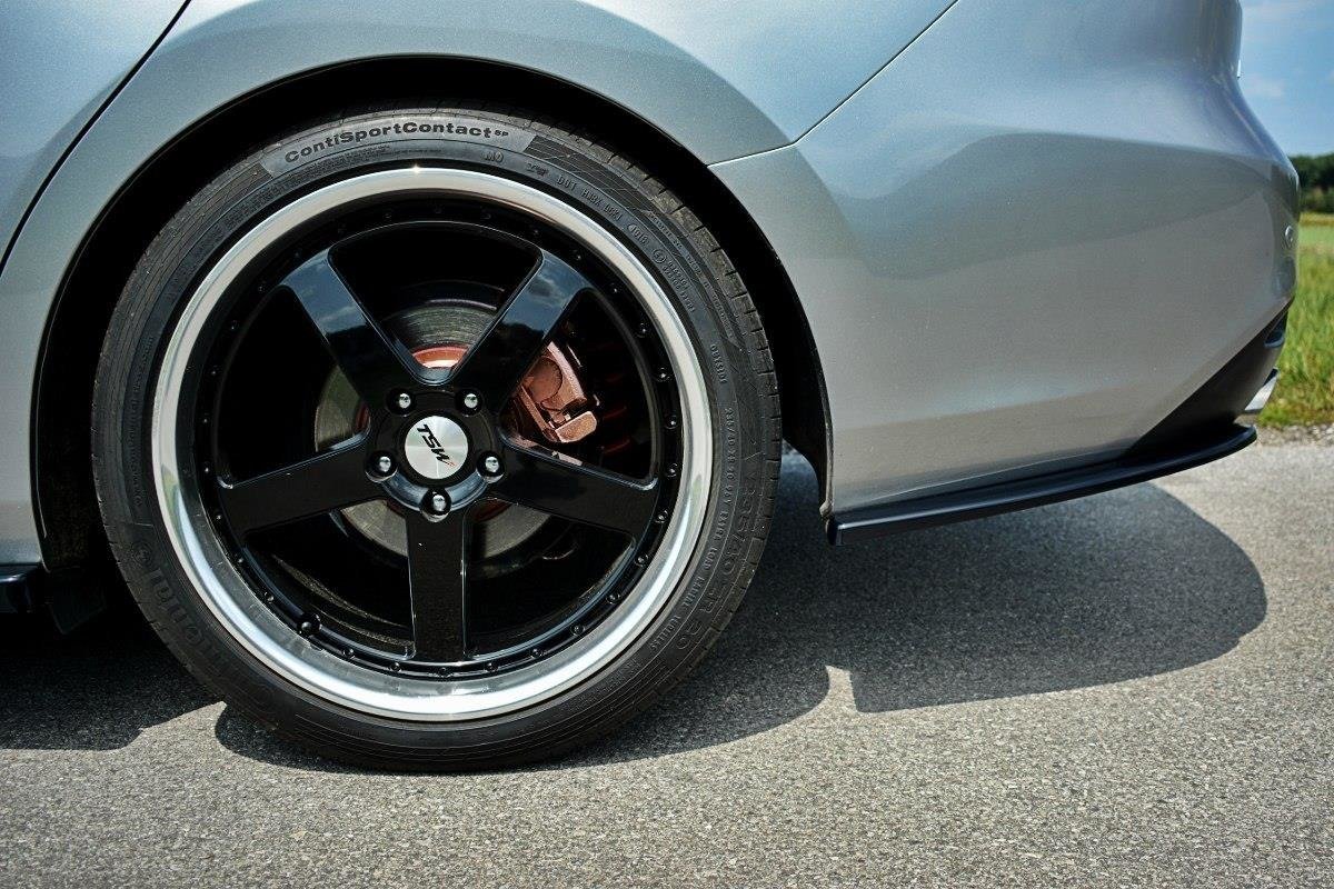 Maxton Design Heck Ansatz Flaps Diffusor für Mazda 6 GJ (Mk3) Carbon Look