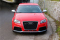 Maxton Design Street+ Spoilerlippe Front Ansatz V.1 passend für Audi RS3 8P schwarz Hochglanz