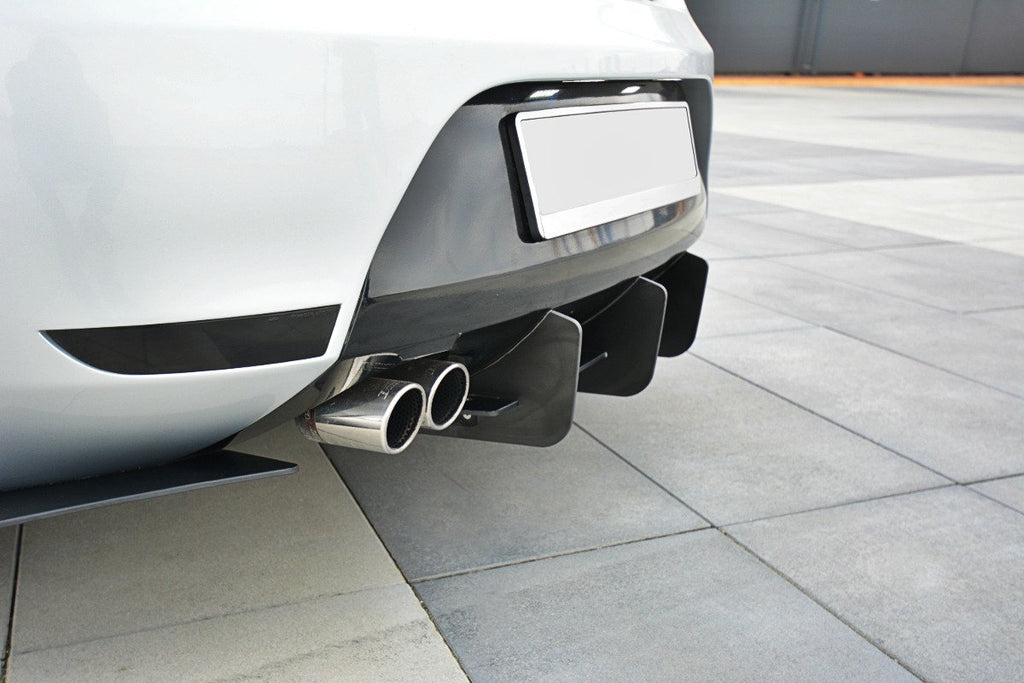 Maxton Design Diffusor Heck Ansatz passend für Heckschürze V.2 passend für Seat Leon Mk2 Cupra/ FR