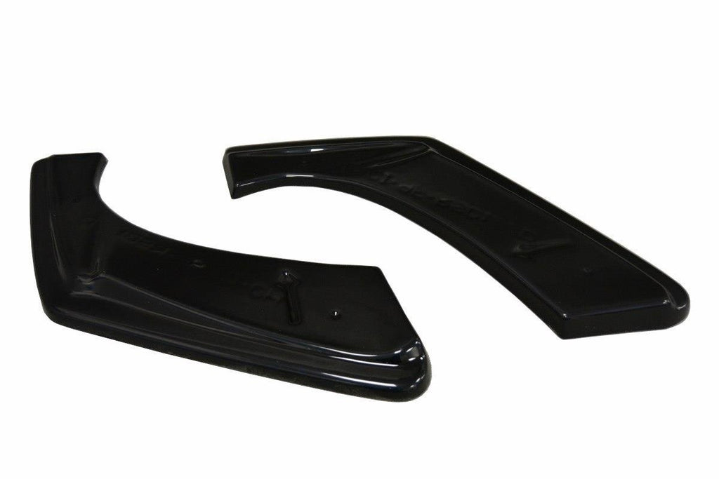 Maxton Design Heck Ansatz Flaps Diffusor für Honda Civic Mk9 Facelift schwarz matt