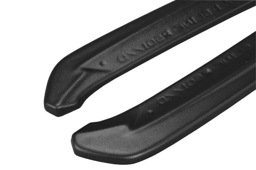 Maxton Design Heck Ansatz Flaps Diffusor V.1 passend für Audi A7 S-Line C7 schwarz Hochglanz
