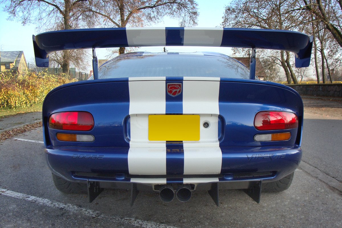 Maxton Design Diffusor Heck Ansatz passend für Heckschürze passend für DODGE VIPER GTS