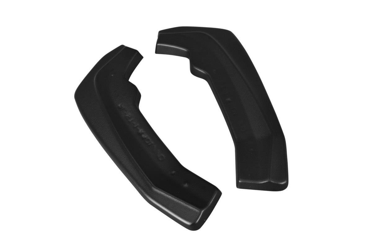 Maxton Design Heck Ansatz Flaps Diffusor passend für Alfa Romeo Stelvio Mk1 schwarz Hochglanz