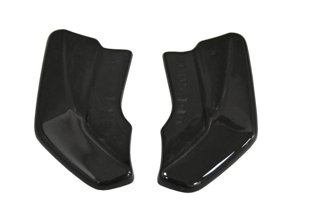Maxton Design Heck Ansatz Flaps Diffusor passend für Audi Q2 Mk.1 schwarz Hochglanz