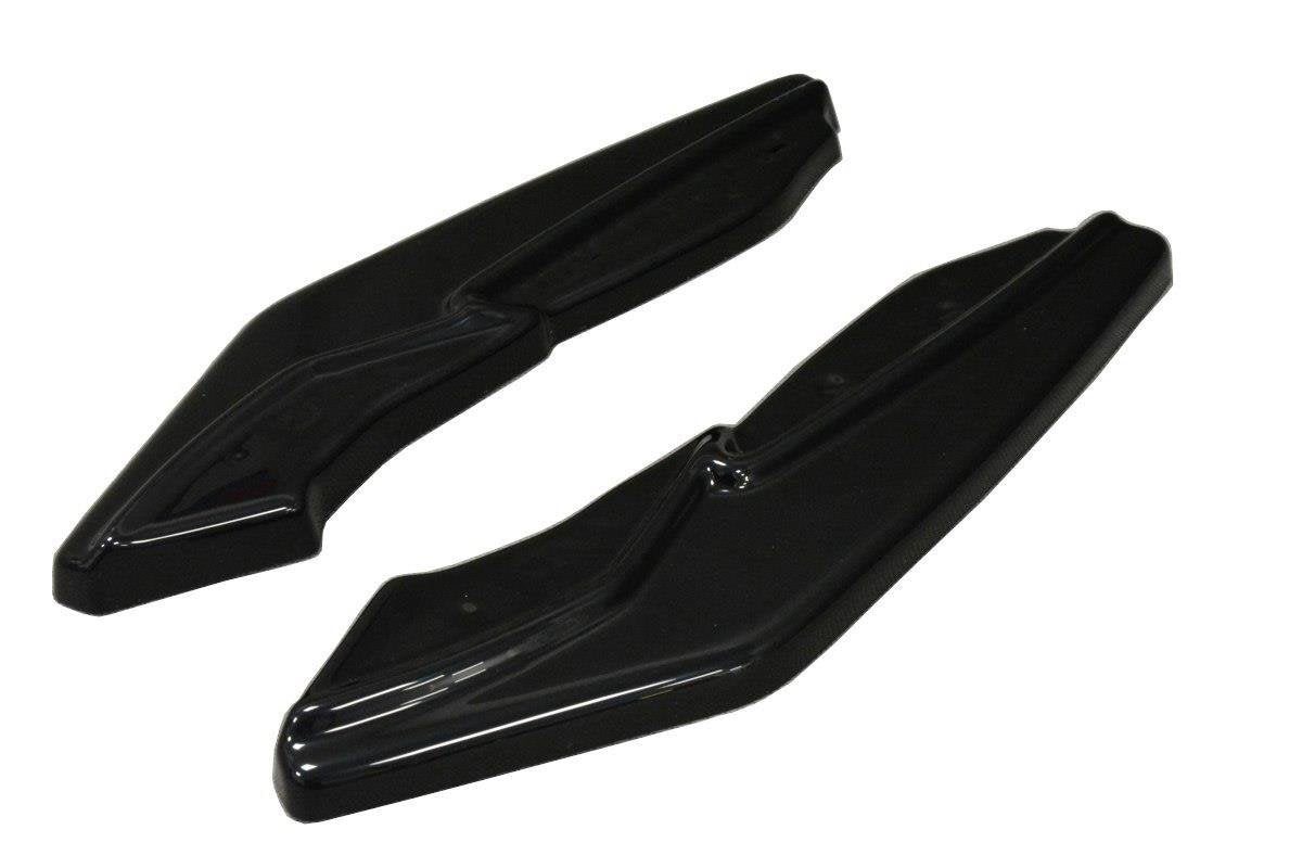 Maxton Design Heck Ansatz Flaps Diffusor passend für Renault Laguna mk 3 Coupe schwarz Hochglanz