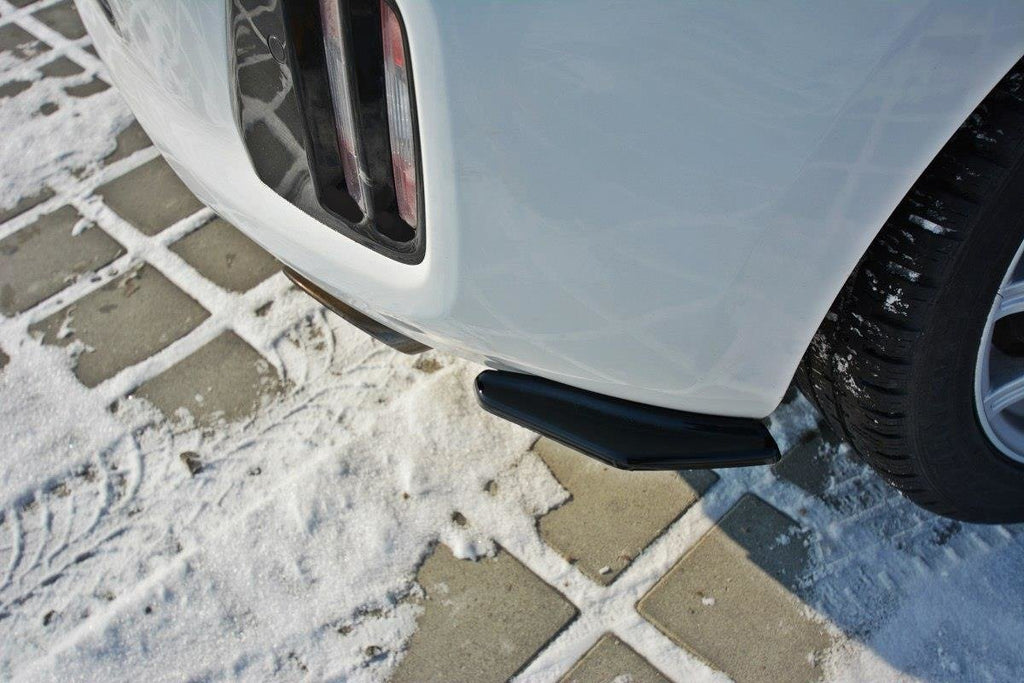Maxton Design Heck Ansatz Flaps Diffusor passend für KIA CEE"D / PRO CEE"D GT MK2 schwarz Hochglanz