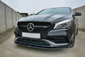 Maxton Design Front Ansatz V.1 für Mercedes CLA A45 AMG C117 Facelift Carbon Look