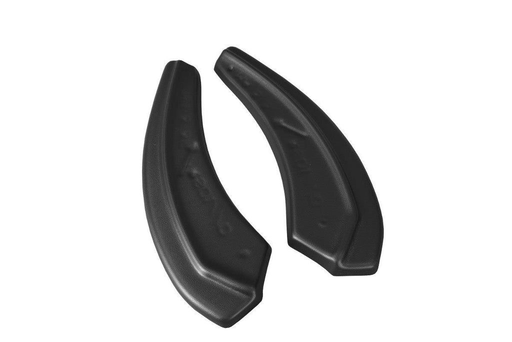 Maxton Design Heck Ansatz Flaps Diffusor passend für Mazda 3 BN (Mk3) Facelift schwarz Hochglanz