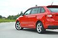 Maxton Design Street+ Seitenschweller Leisten passend für Skoda Rapid schwarz Hochglanz