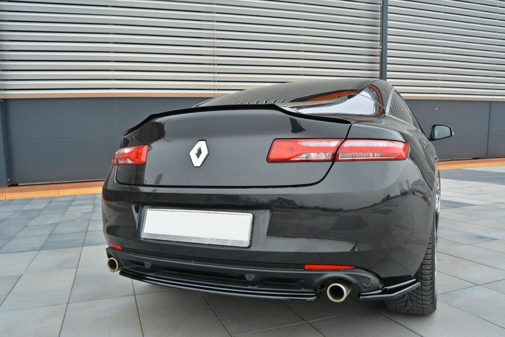Maxton Design Spoiler CAP passend für Renault Laguna mk 3 Coupe schwarz Hochglanz