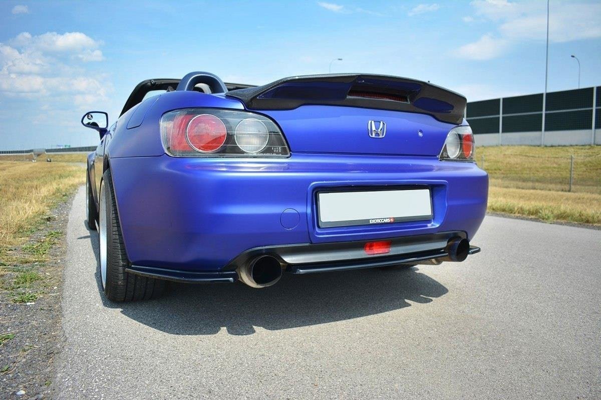 Maxton Design Heckansatz HONDA S2000 schwarz Hochglanz für Honda S2000