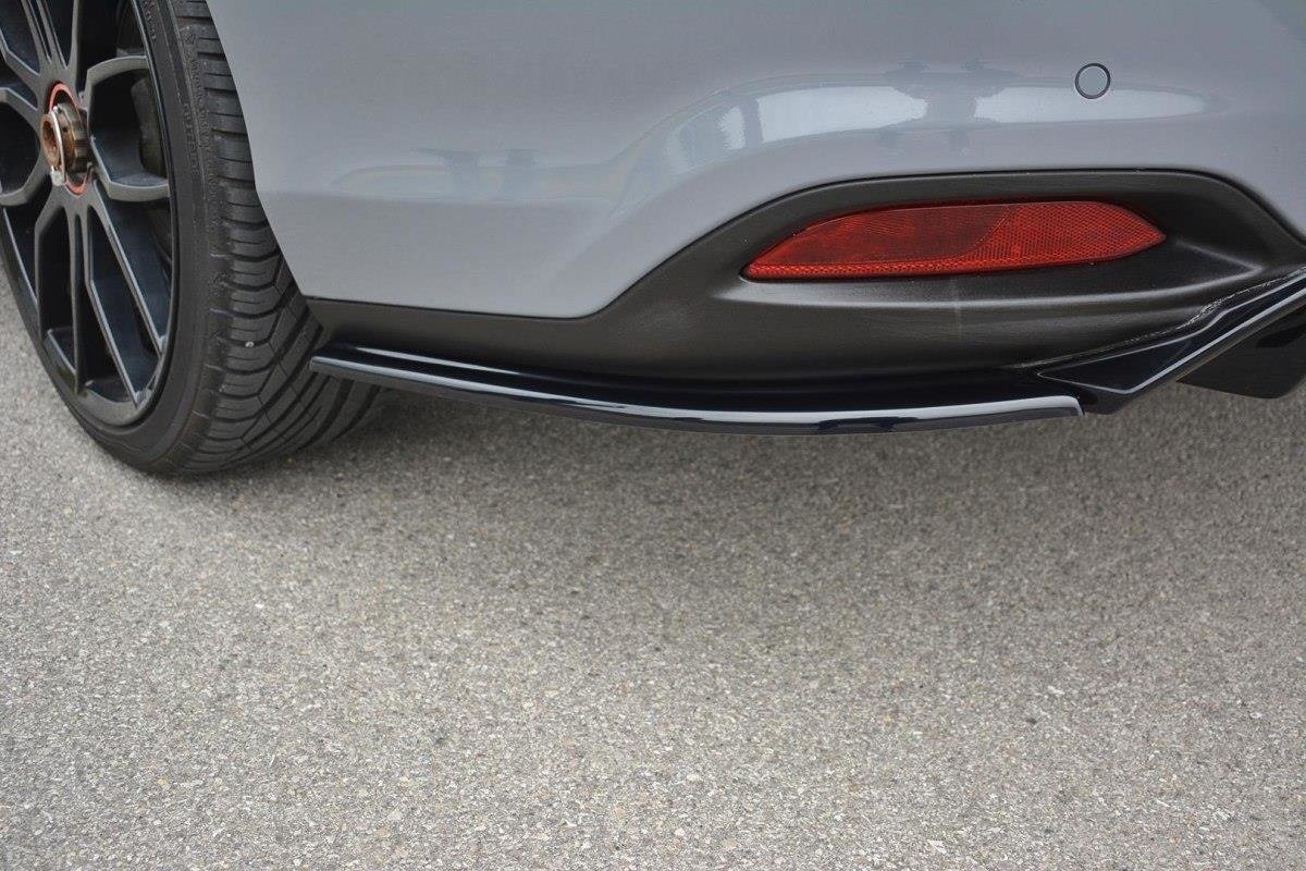 Maxton Design Heck Ansatz Flaps Diffusor passend für Fiat Tipo S-Design schwarz Hochglanz