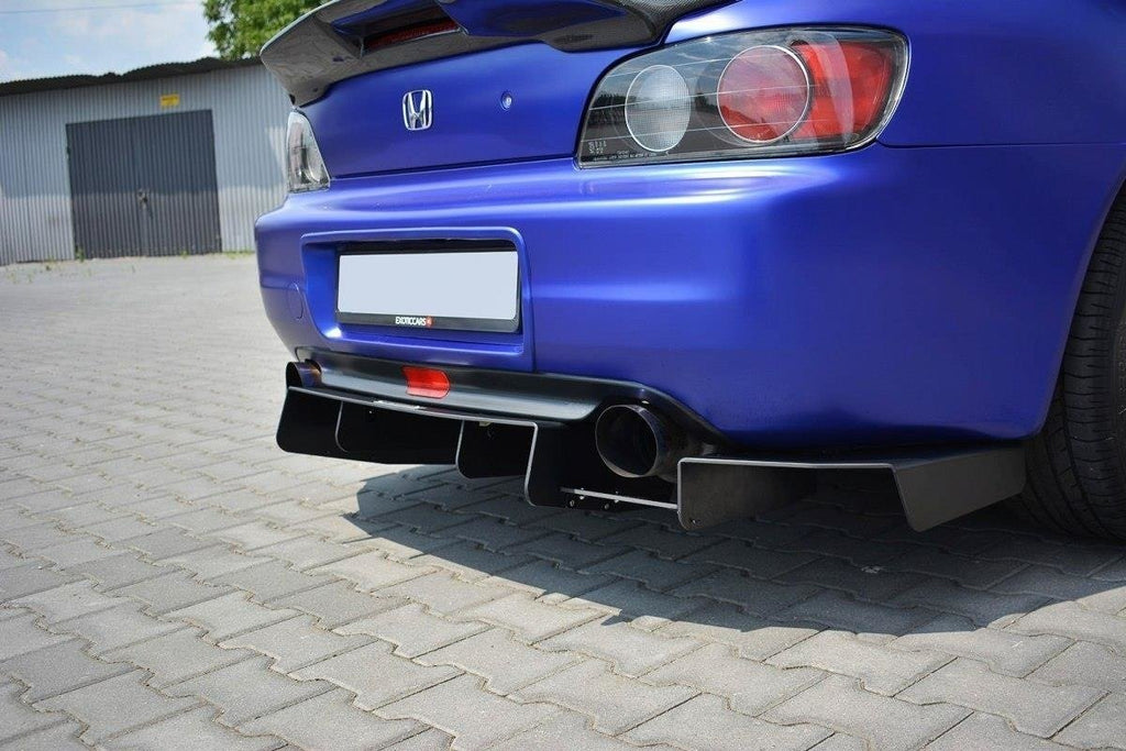 Maxton Design Diffusor Heck Ansatz passend für Heckschürze passend für HONDA S2000