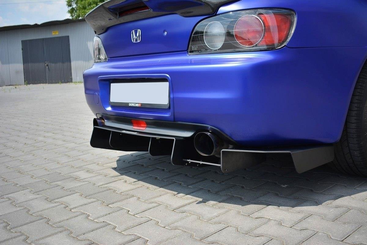 Maxton Design Diffusor Heck Ansatz passend für Heckschürze passend für HONDA S2000