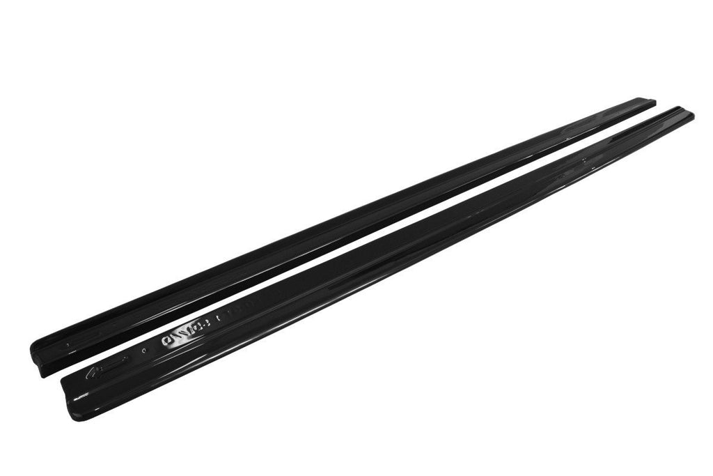 Maxton Design Street+ Seitenschweller Leisten passend für BENTLEY CONTINENTAL GT schwarz Hochglanz