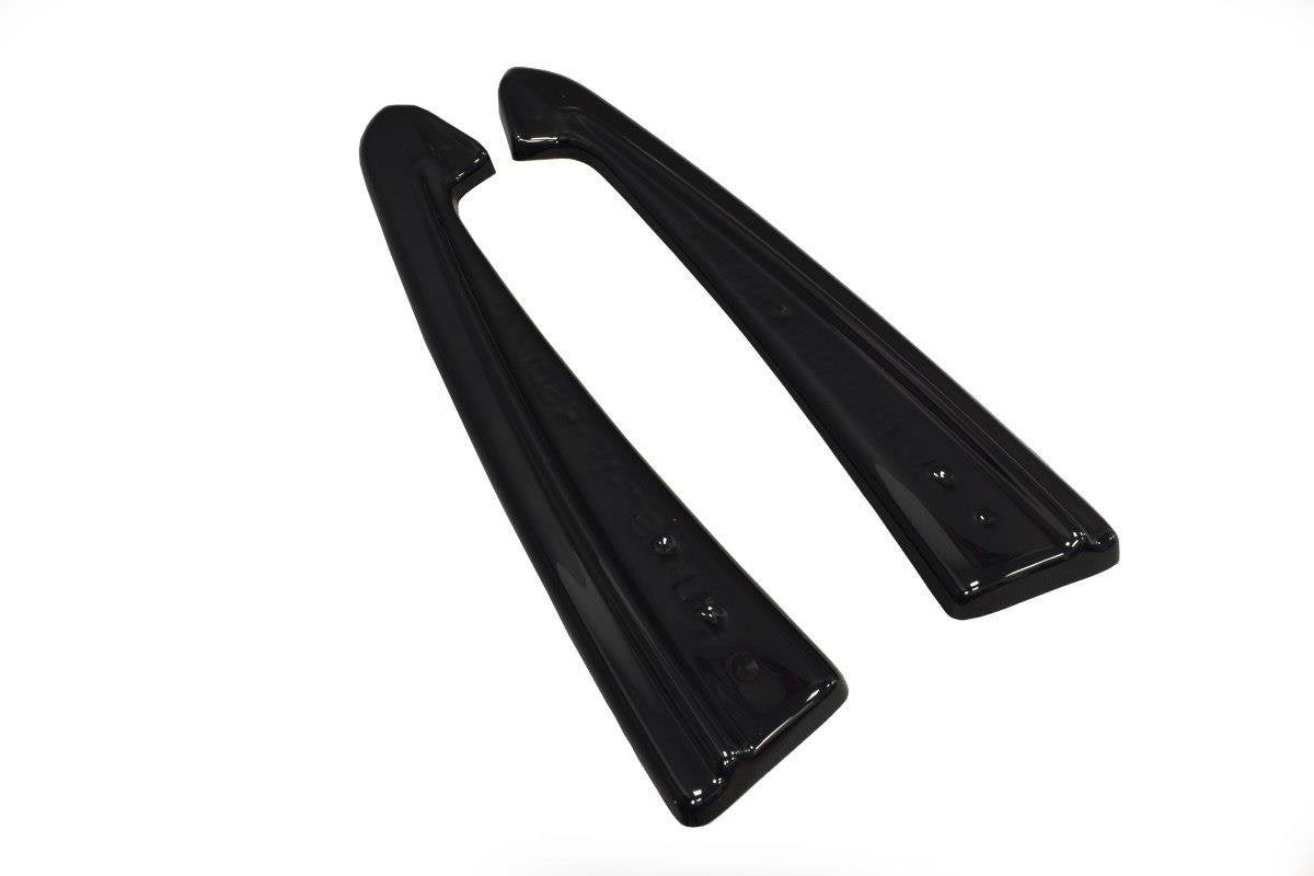 Maxton Design Heck Ansatz Flaps Diffusor für Audi RS7 Facelift Carbon Look