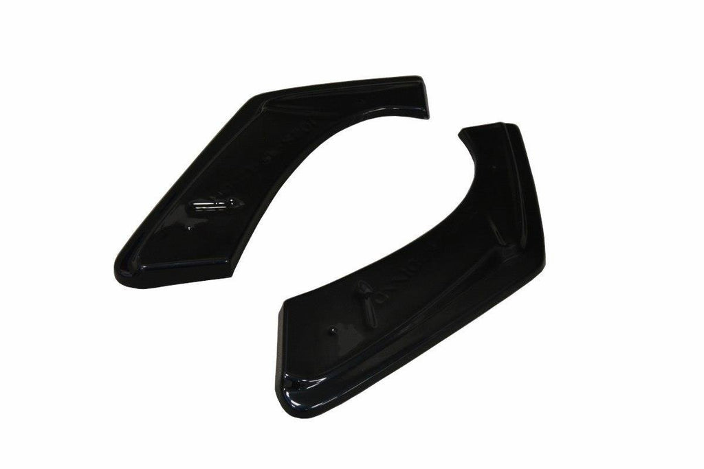 Maxton Design Heck Ansatz Flaps Diffusor für Honda Civic Mk9 Facelift schwarz matt