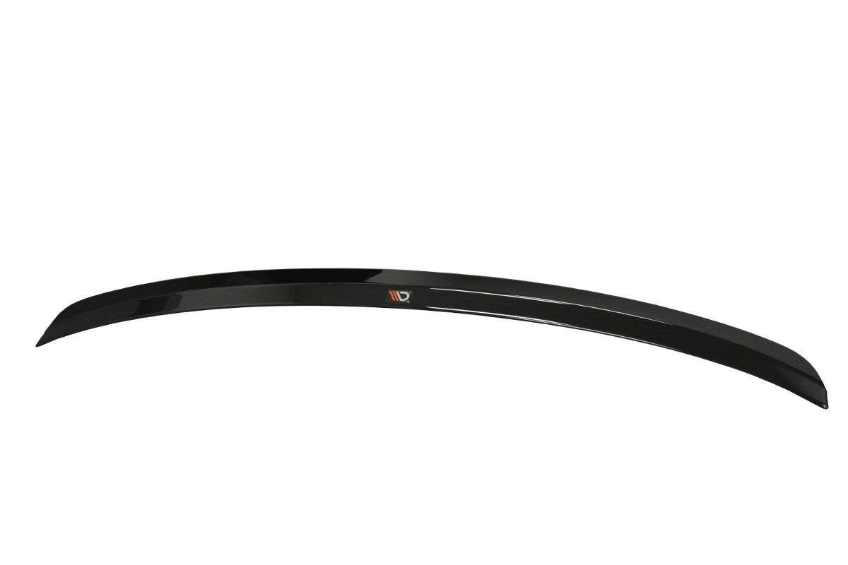 Maxton Design Spoiler CAP passend für Audi S5 Coupe / A5 S-Line / A5 Coupe F5 Facelift schwarz Hochglanz