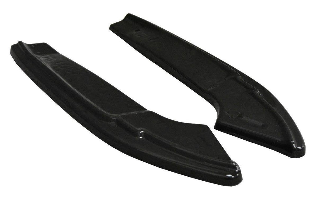 Maxton Design Heck Ansatz Flaps Diffusor passend für Audi A5 F5 S-Line schwarz Hochglanz
