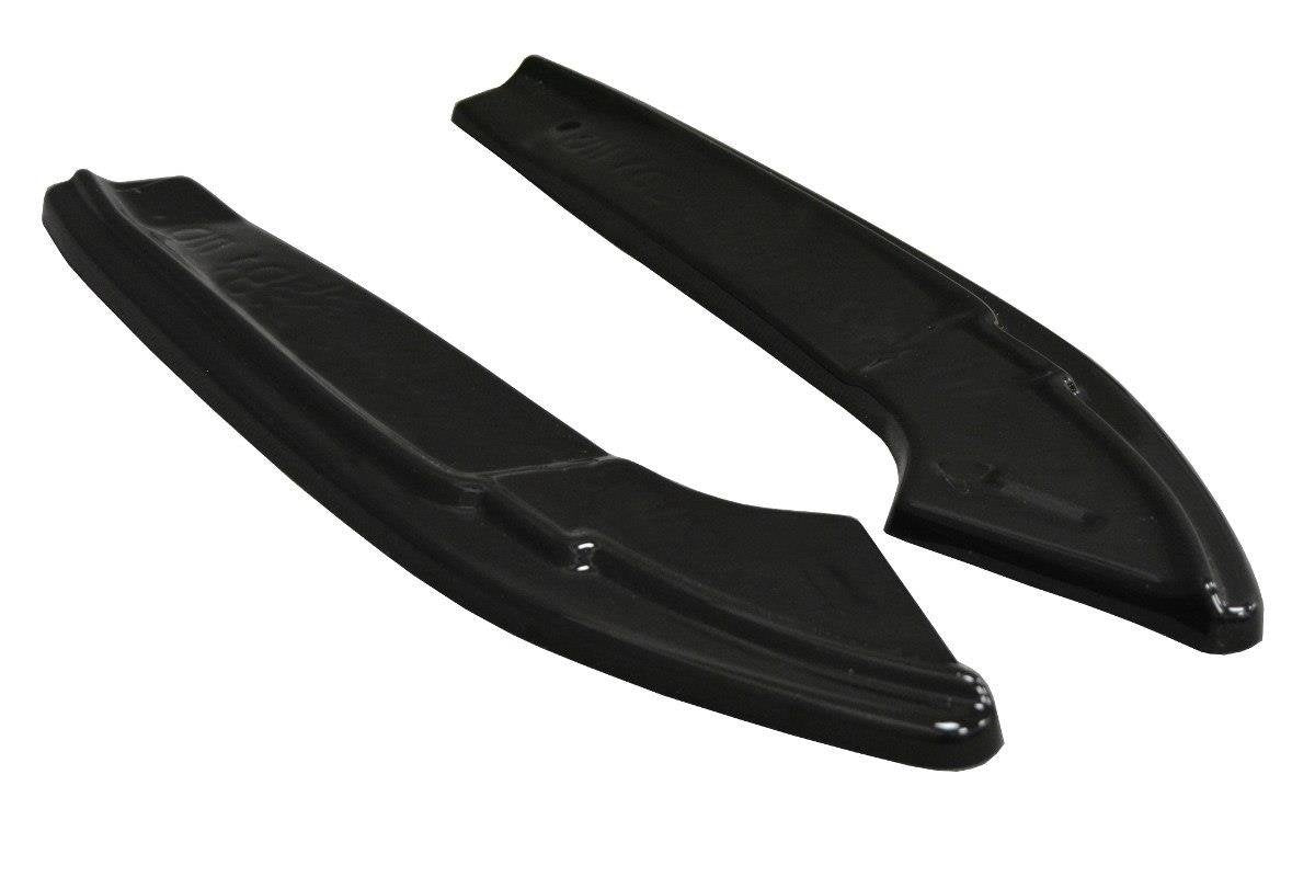 Maxton Design Heck Ansatz Flaps Diffusor passend für Audi A5 F5 S-Line schwarz Hochglanz