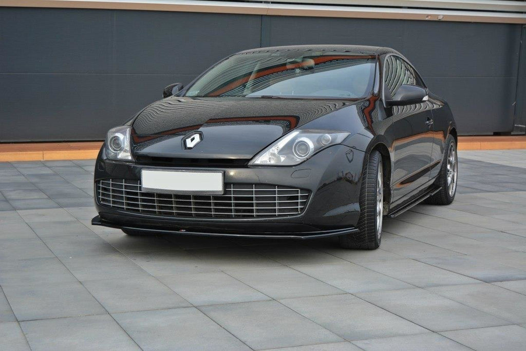 Maxton Design Front Ansatz für Renault Laguna mk 3 Coupe schwarz matt