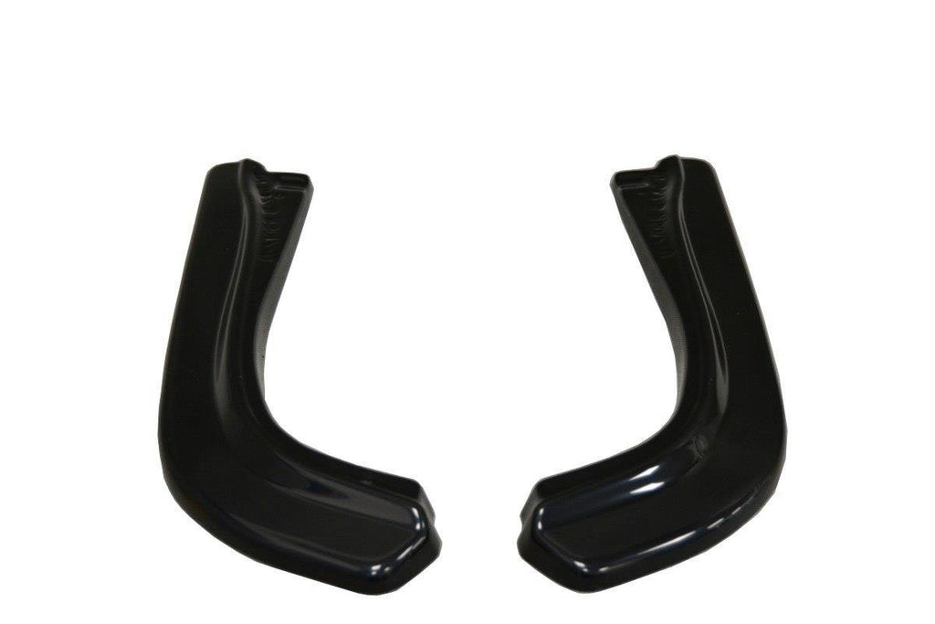 Maxton Design Heck Ansatz Flaps Diffusor passend für Infiniti G37 Limousine schwarz Hochglanz