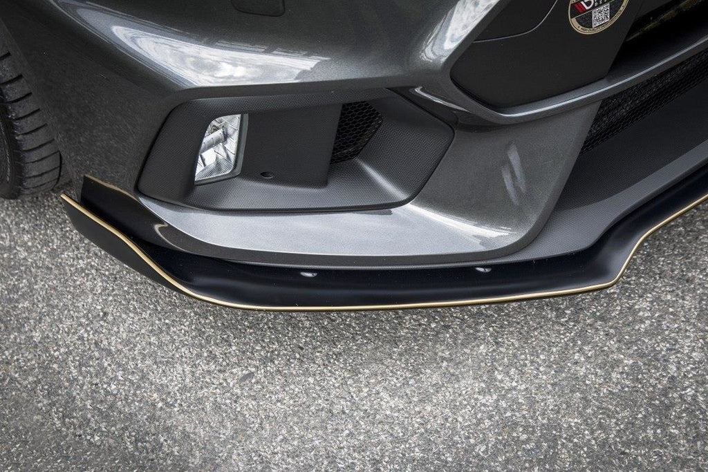 Maxton Design Street+ Spoilerlippe Front Ansatz passend für Aero Ford Focus RS Mk3