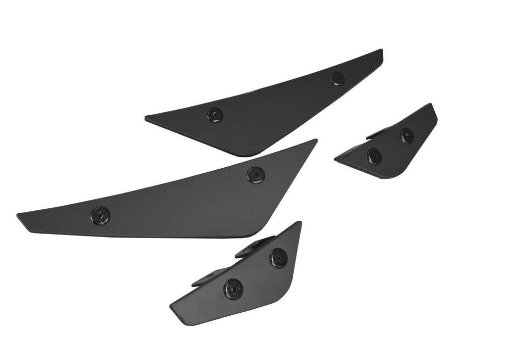 Maxton Design Stoßstangen Flaps Wings vorne Canards passend für Ford Fiesta Mk8 ST/ ST-Line