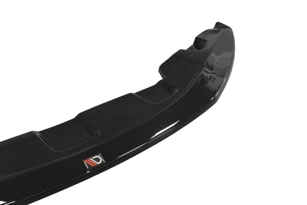 Maxton Design Street+ Spoilerlippe Front Ansatz V.1 passend für BMW M6 E63 schwarz Hochglanz