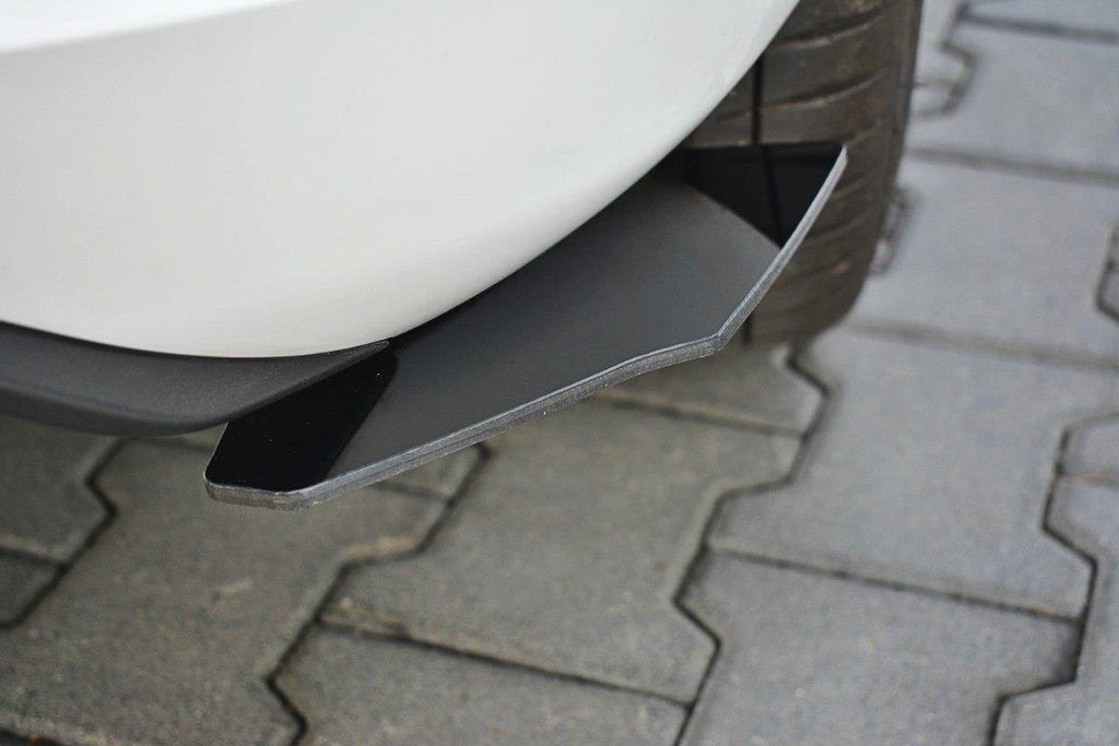 Maxton Design Sport Heck Ansatz Flaps Diffusor passend für Ford Fiesta Mk8 ST-Line