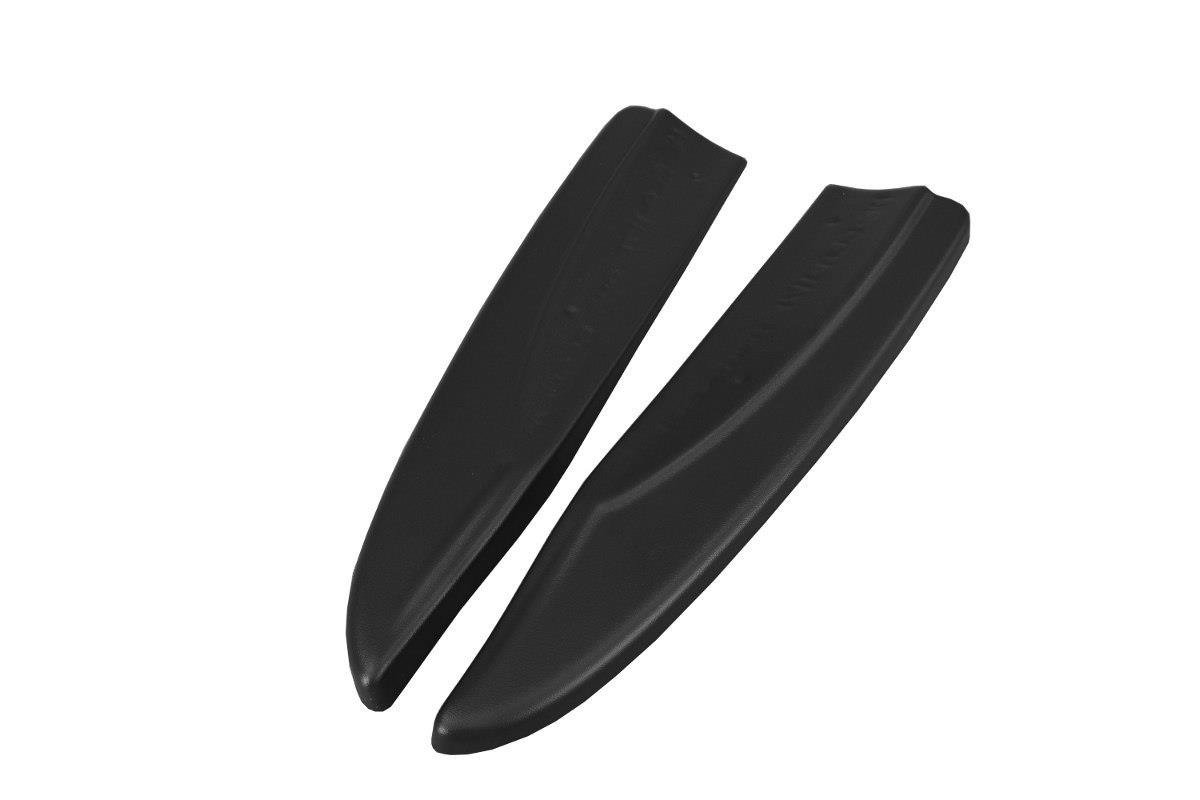 Maxton Design Heck Ansatz Flaps Diffusor passend für Mercedes CLA A45 AMG C117 Facelift schwarz Hochglanz