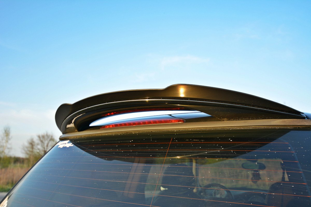 Maxton Design Spoiler CAP passend für MINI R53 COOPER S JCW schwarz Hochglanz