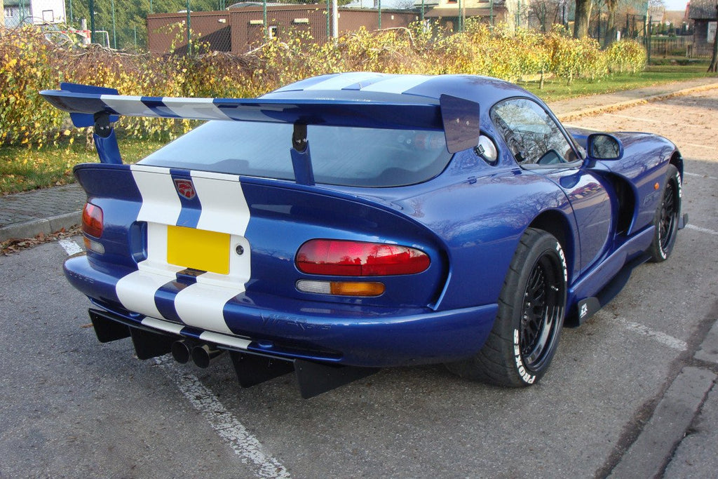 Maxton Design Diffusor Heck Ansatz passend für Heckschürze passend für DODGE VIPER GTS