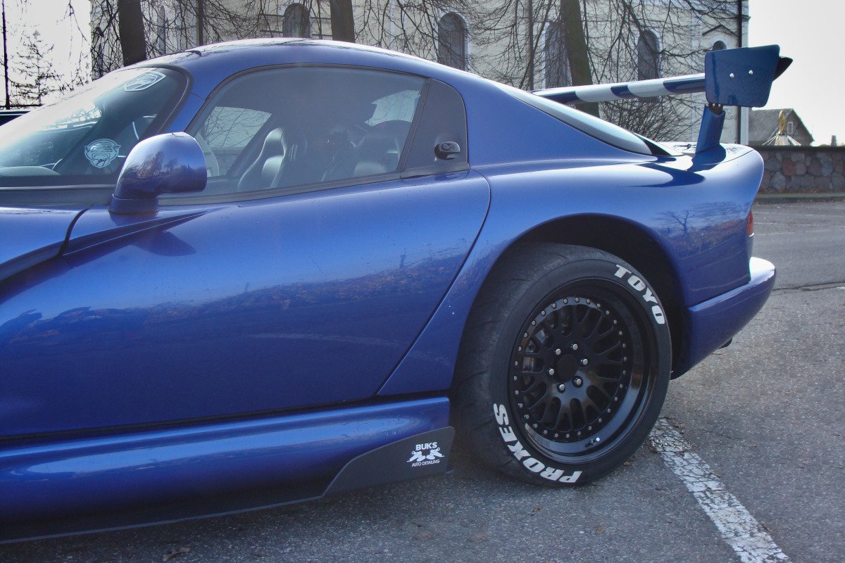 Maxton Design Racing Seitenschweller Ansatz DODGE VIPER GTS für Dodge Viper GTS