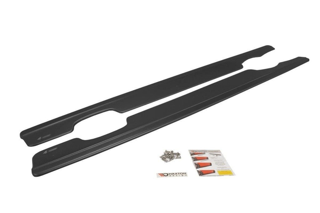 Maxton Design Street+ Seitenschweller Leisten passend für BMW M3 E46 Coupe schwarz Hochglanz