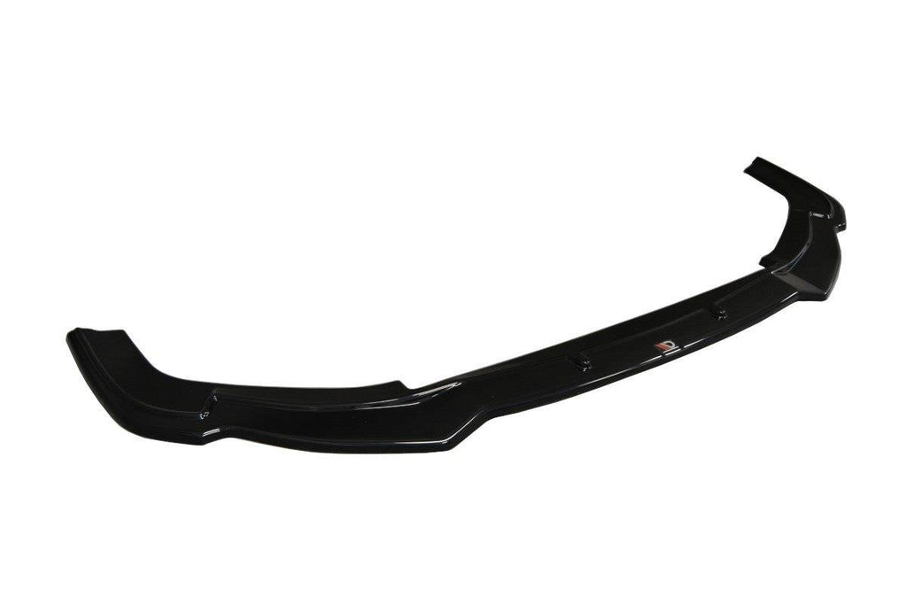 Maxton Design Street+ Spoilerlippe Front Ansatz passend für Honda Civic Mk9 Facelift schwarz Hochglanz