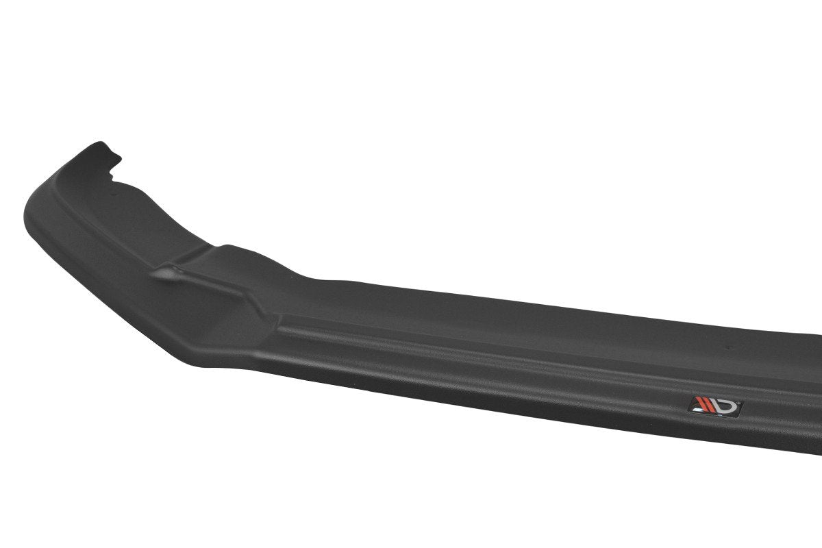 Maxton Design Street+ Spoilerlippe Front Ansatz V.2 passend für VOLKSWAGEN SCIROCCO MK.3 R FACELIFT schwarz Hochglanz
