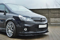 Maxton Design Street+ Spoilerlippe Front Ansatz passend für OPEL ZAFIRA B OPC / VXR schwarz Hochglanz