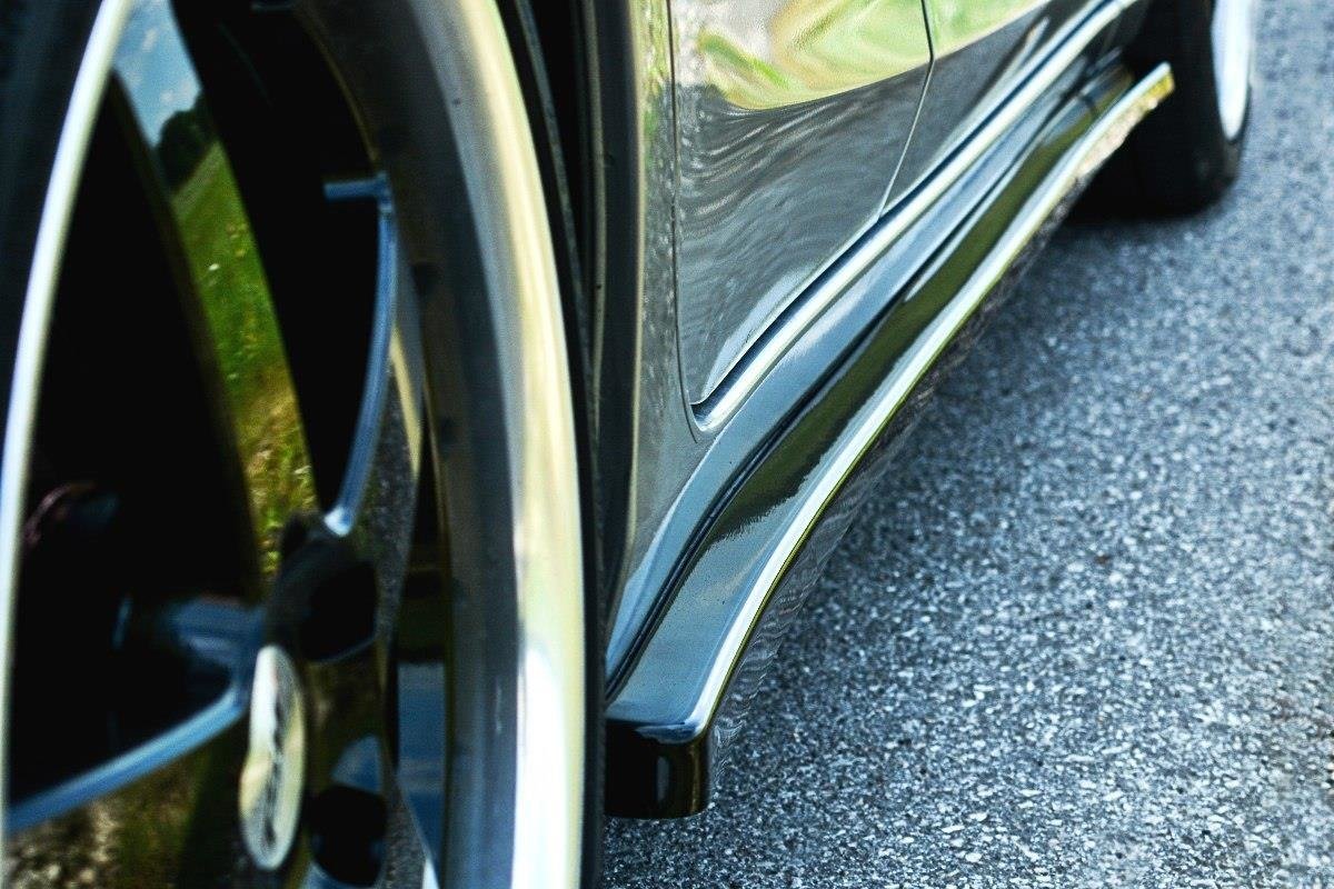 Maxton Design Street+ Seitenschweller Leisten passend für V.1 passend für Mazda 6 Kombi GJ (Mk3) schwarz Hochglanz