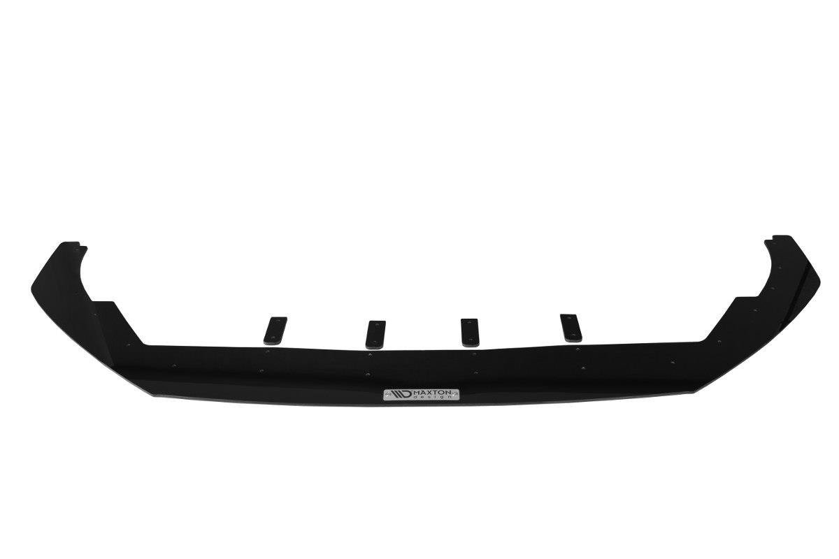 Maxton Design Sport Street+ Spoilerlippe Front Ansatz passend für Ford Focus ST / ST-Line Mk4 schwarz Hochglanz