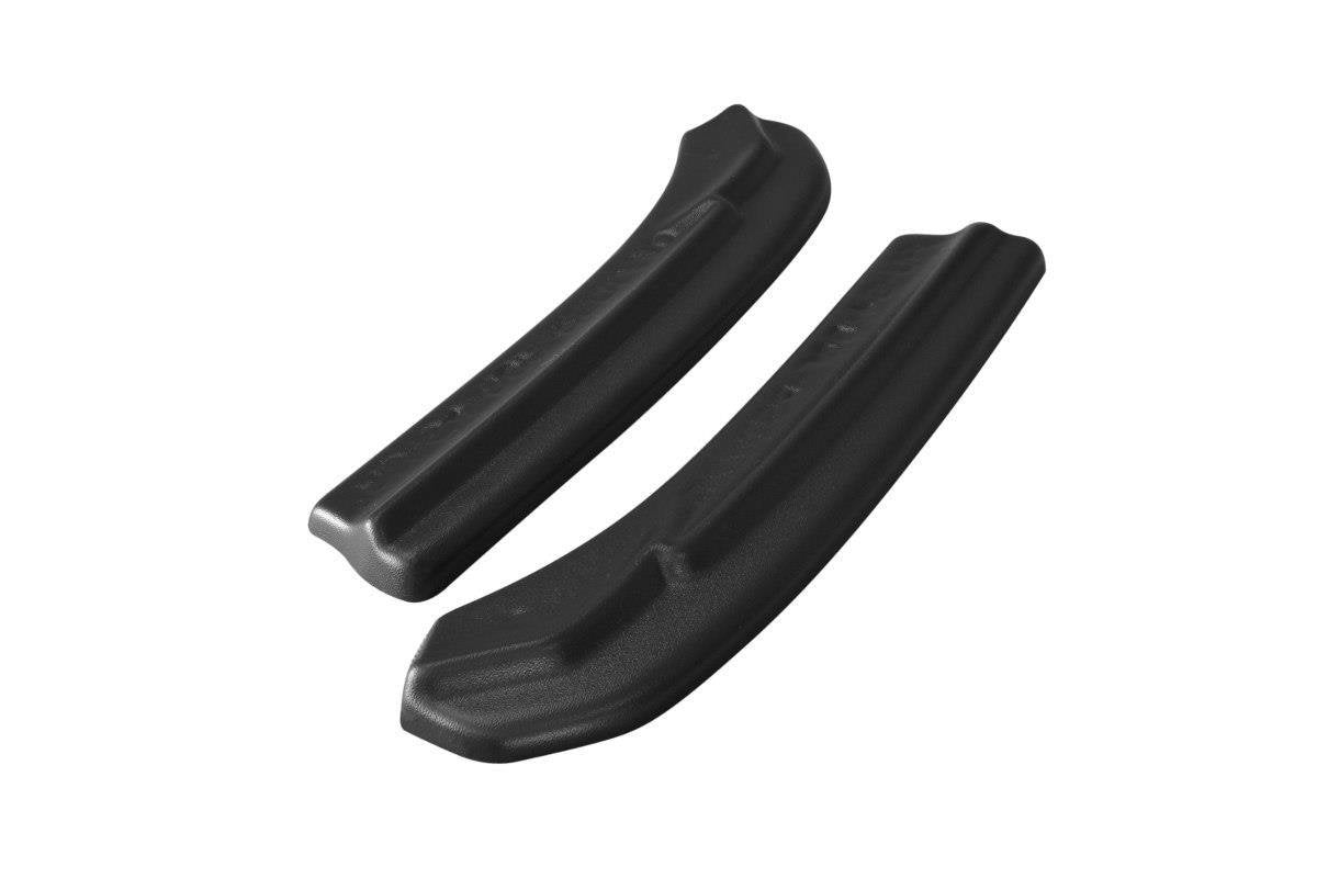 Maxton Design Heck Ansatz Flaps Diffusor passend für Audi S4 B8 FL schwarz Hochglanz