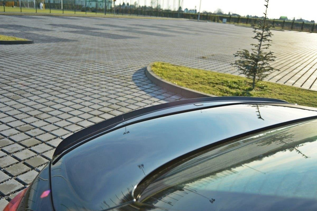 Maxton Design Spoiler CAP passend für Infiniti G37 Limousine schwarz Hochglanz