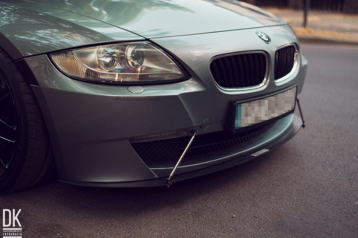 Maxton Design Racing Street+ Spoilerlippe Front Ansatz passend für BMW Z4 COUPE E86