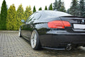 Maxton Design Heck Ansatz Flaps Diffusor passend für BMW 3er E92 M Paket FACELIFT schwarz Hochglanz